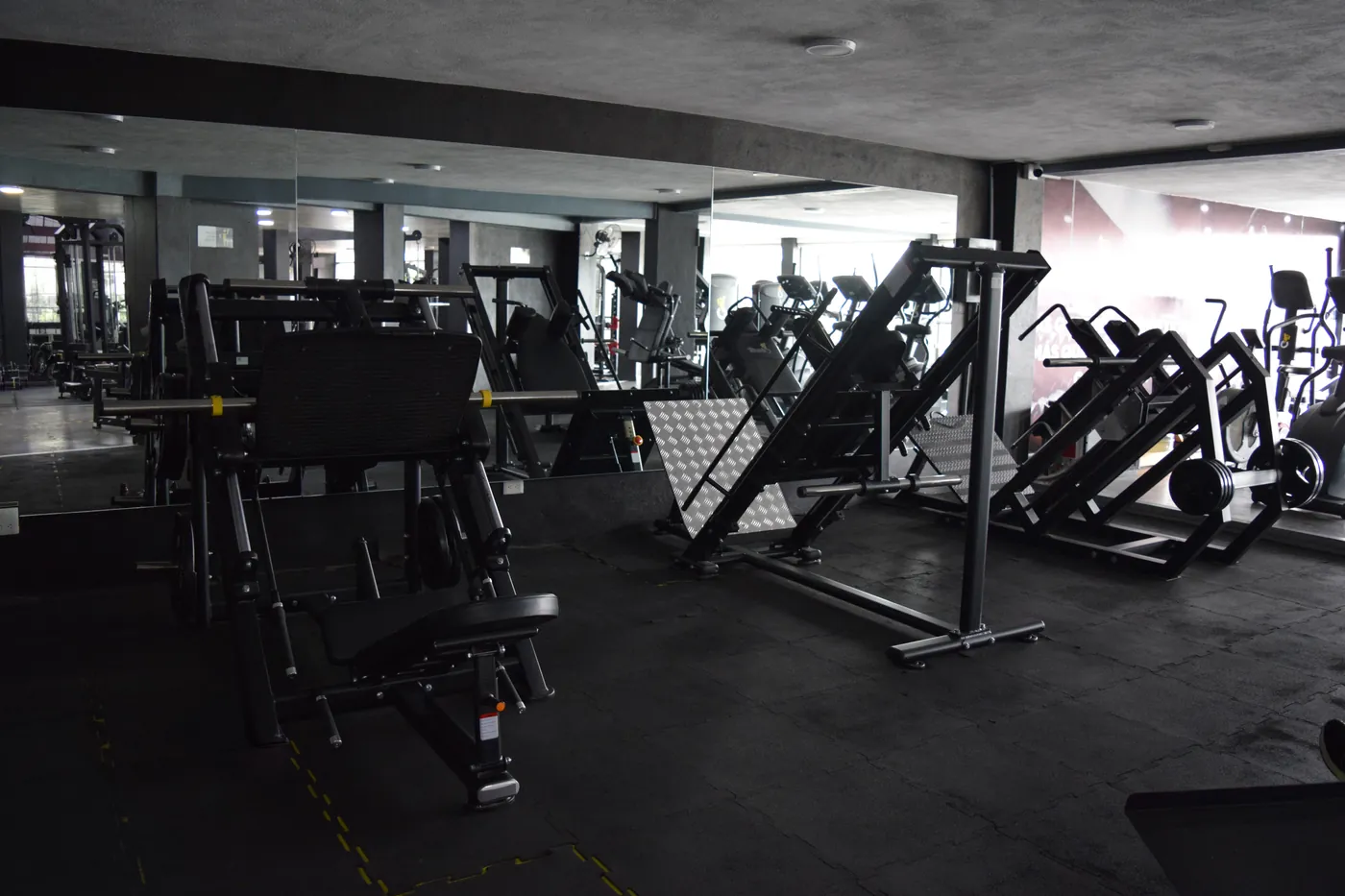 Zona de pesas en Oberfit